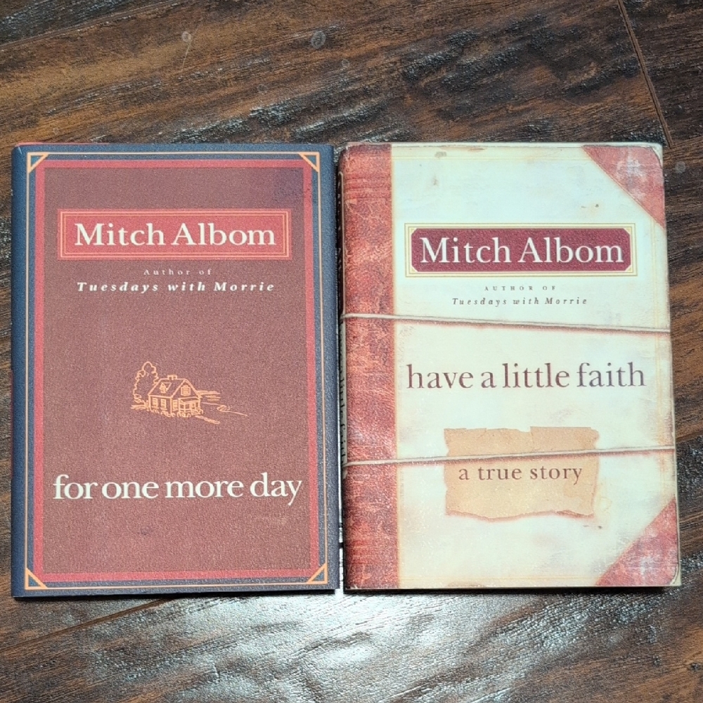 EUC Mitch Albom - 2 Book Set